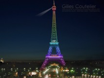 PARIS - 120 ans de la tour Eiffel - Infographie - Gilles Coutelier