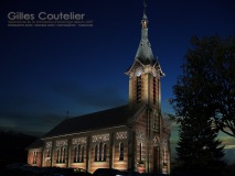 MENUCOURT - Eglise - Infographie - Gilles Coutelier