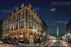 PARIS - Hôtel particulier - Infographie - Gilles Coutelier
