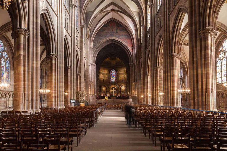 ©Gilles Coutelier - Photographie - Cathédrale Notre-Dame Nef - Strasbourg