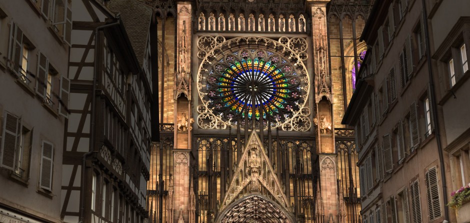 Infographie - Cathédrale Notre-Dame - Strasbourg - Gilles Coutelier
