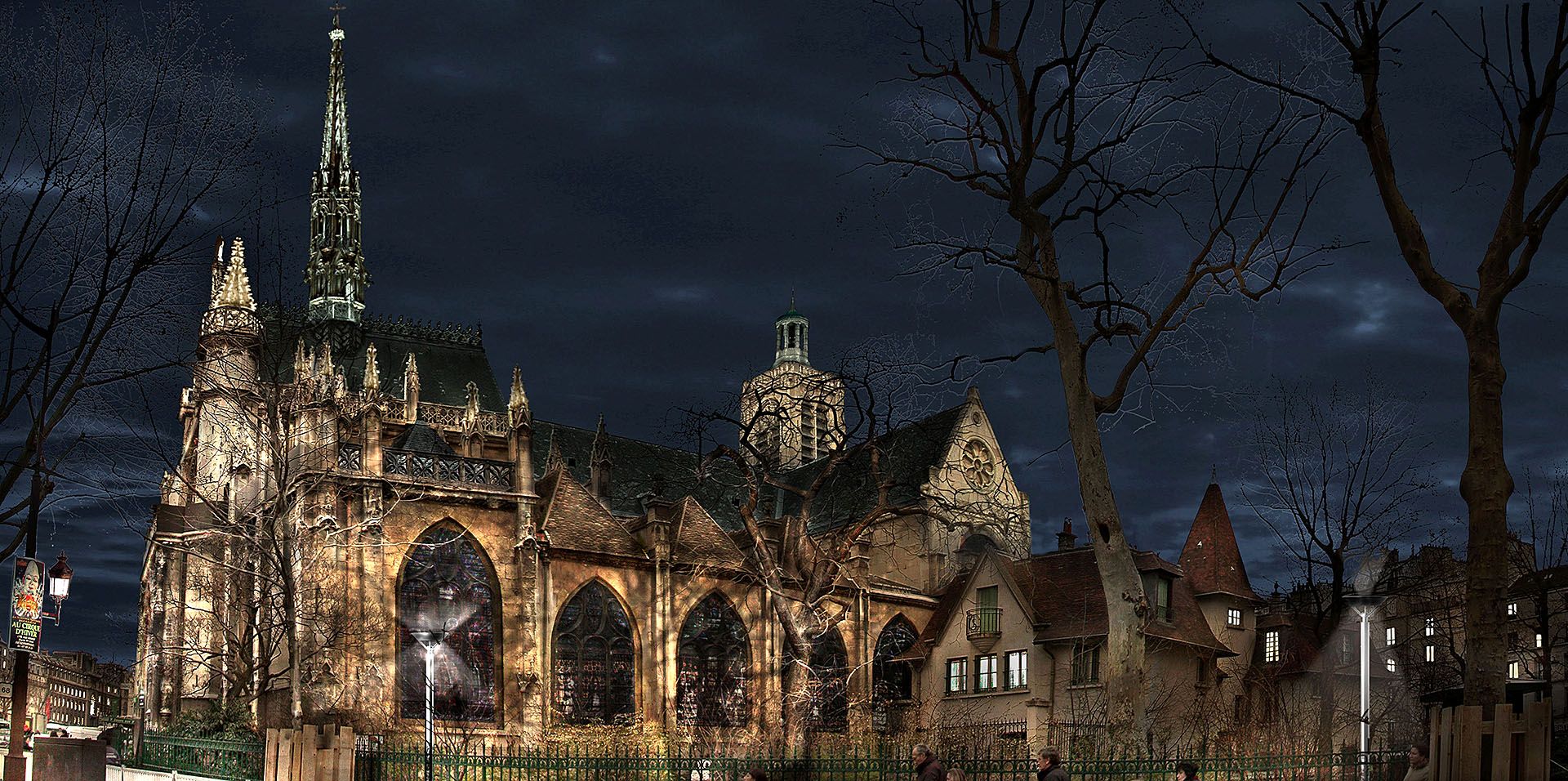 Infographie - Eglise St Laurent - Paris - Gilles Coutelier