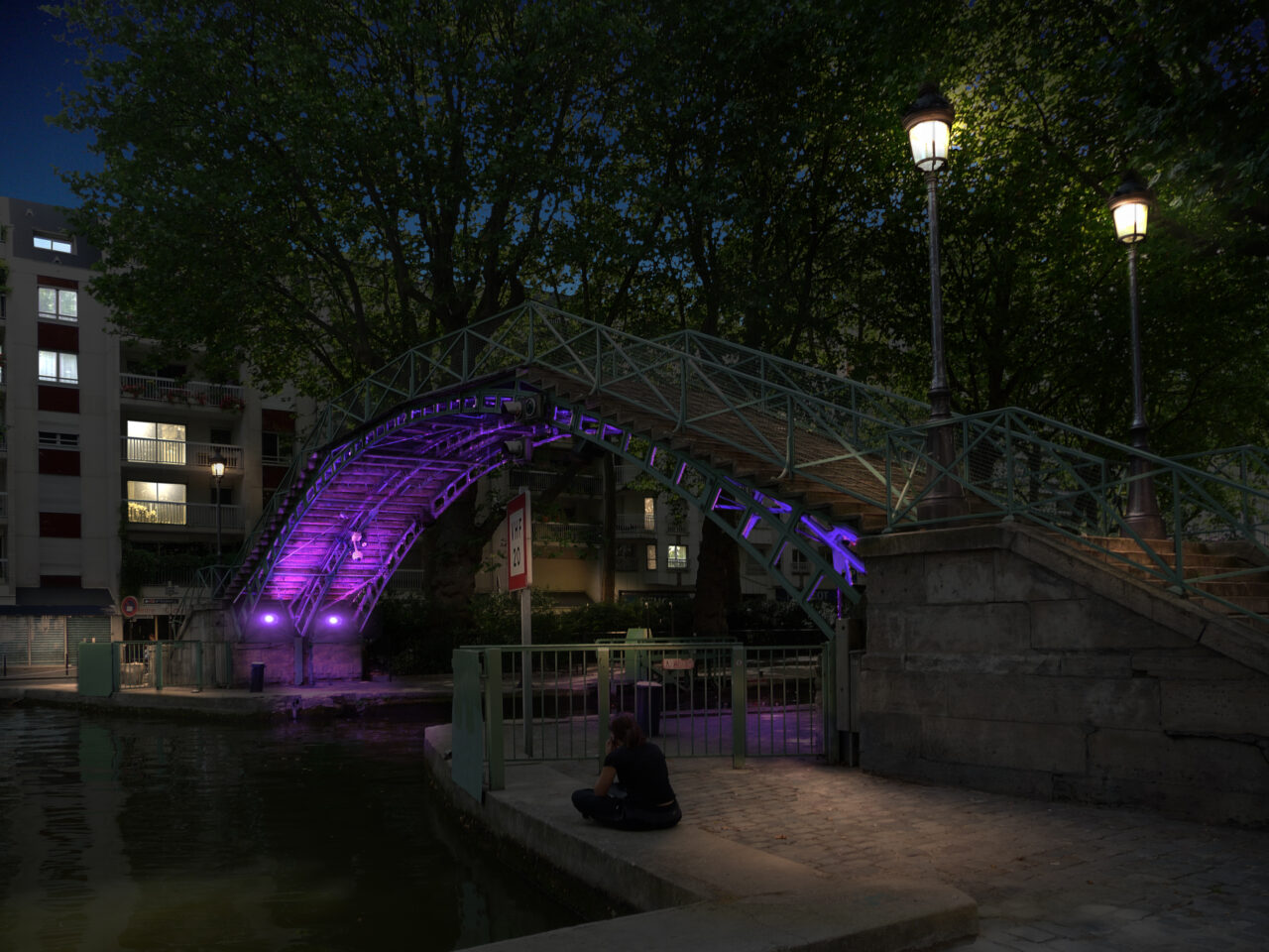 Passerelle Saint Martin - Paris