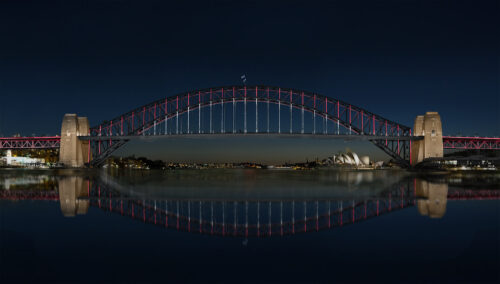 Pont de Sydney 02 - Australie - Infographie Gilles Coutelier - Twisk.fr