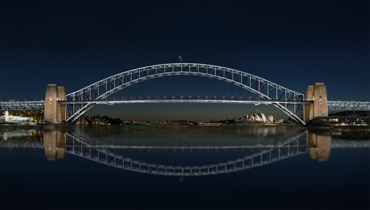 Pont de Sydney - Australie - Infographie Gilles Coutelier - Twisk.fr