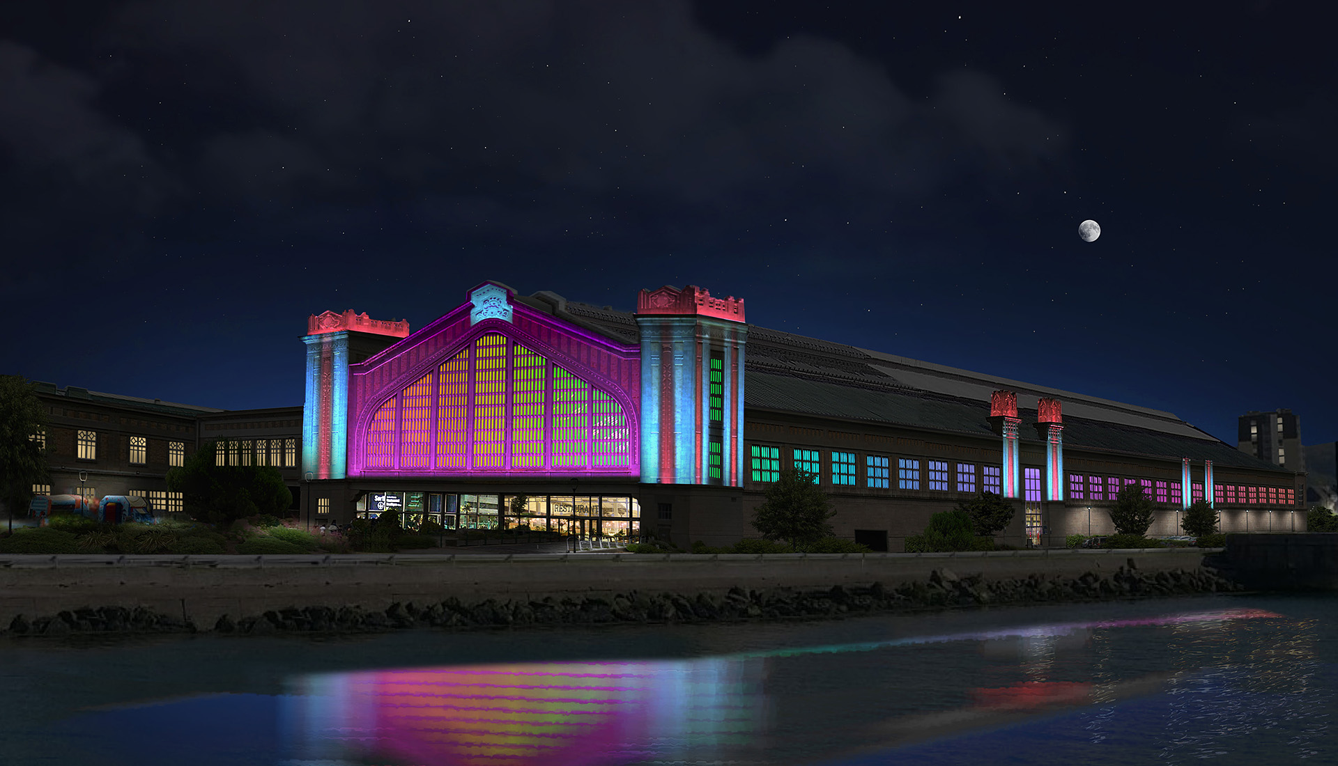 Infographie - Cherbourg - Cité de la mer - Gilles Coutelier - Twisk.fr