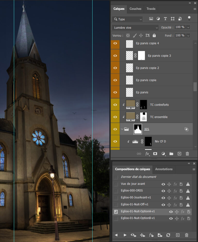 Formation a la simulation d'éclairage - Photoshop - Gilles Coutelier