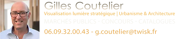 Gilles Coutelier – Simulation d'éclairage architecture & Urbanisme