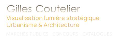 Gilles Coutelier – Simulation d'éclairage architecture & Urbanisme
